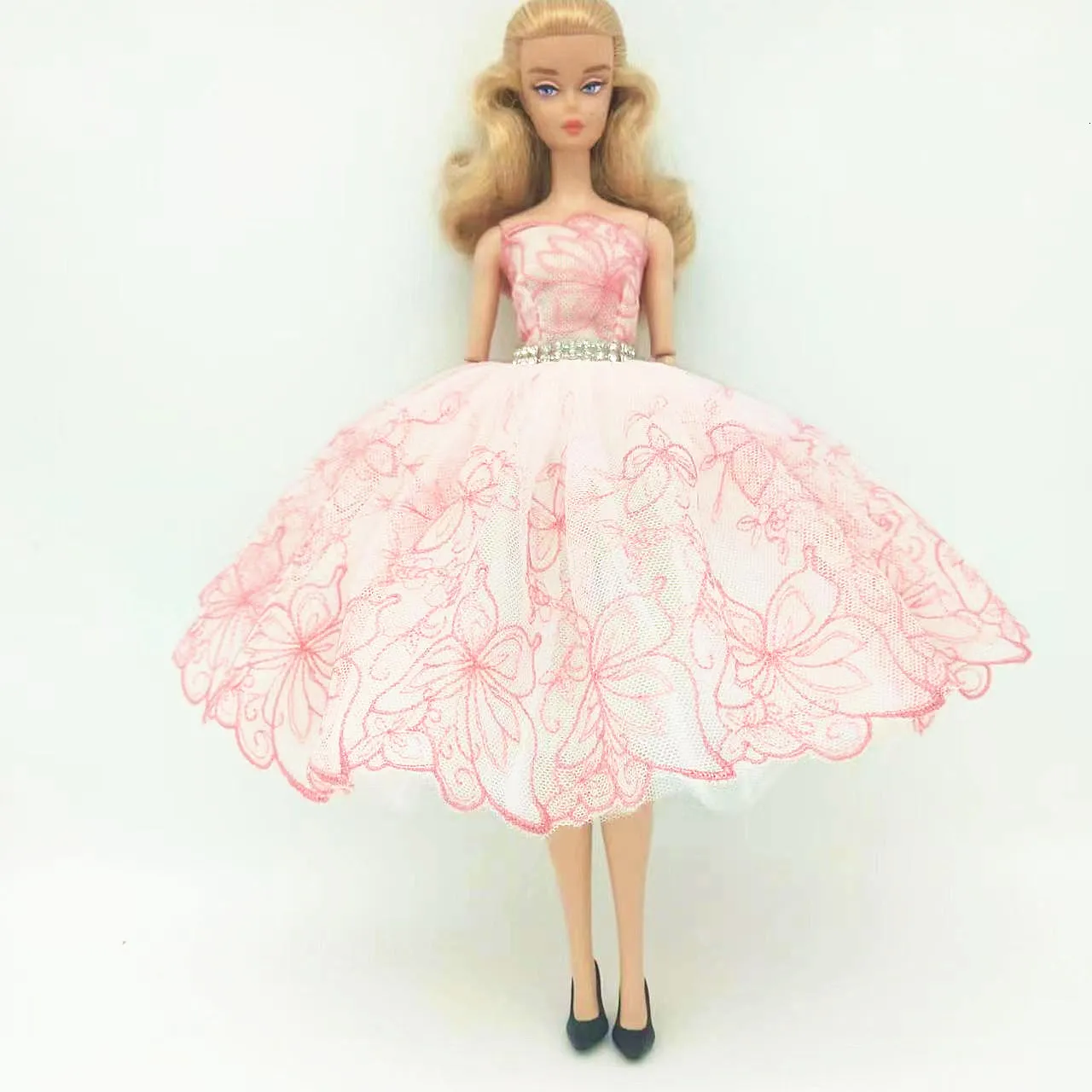 【新品未使用タグ付き】Barbie バービー ドレス リボン スパンコール