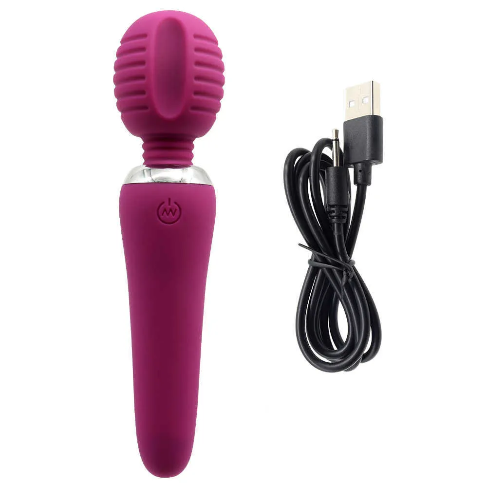 NXY Vibrators Mini-Stab-Massagegerät, kleinster handlicher Av-Vibrator mit 10 starken Vibrationen, G-Punkt und Klitoris-Stimulation_voghion.com