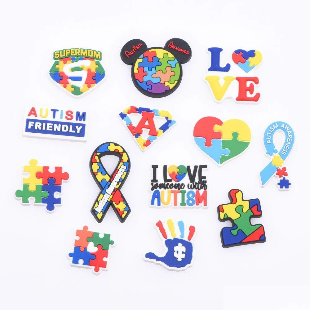 Shoe Parts Accessories Design Autism Charm Beer Custom Charms For Kids Clog Designer Drop Delivery Series Randomly