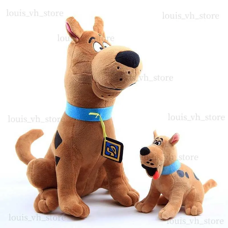 Doo Plush Toy Brown Dandy Dog Kawaii Movie Plush Girlfriend Gift Movie Animation Dog Pillow Cushion Birthday Toys T230815