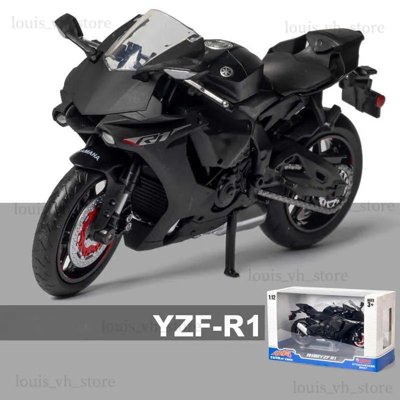 合金レースオートバイモデル：1/12ヤマハYZF R1 YZFR1 2024