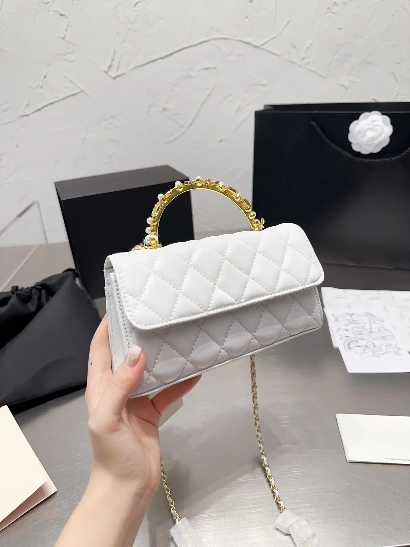 DHgate Elegant Designer Bag Womens Shoulder Handbag high quality Underarm Bag New Style WOC Bags Luggage Accessories