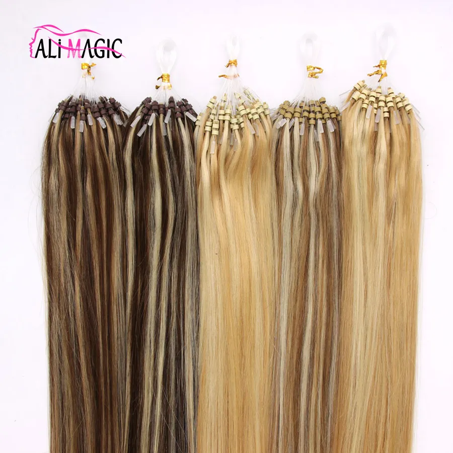 Micro Loop Ring Human Hair Extensions Micro Link Micro Beads Remy Hair  Balayage Highlights Keratin - China Hair Extension Ring and Micro Loop Ring  price