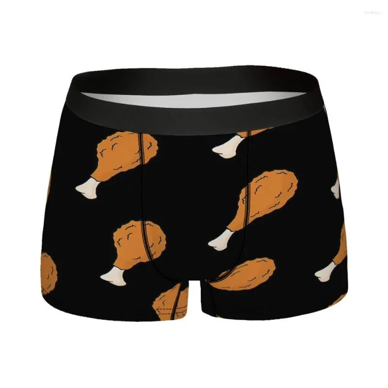 Underpants Chicken Drumstick Fried Mans Boxer Briefs Underwear