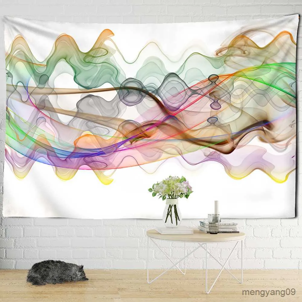 Colorful Art Style Modern Tapestry Wall Hanging Wall Hanging Yoga Mat Cloth Home Decor Tapewear R230815 From Mengyang09 16.22 DHgate.Com