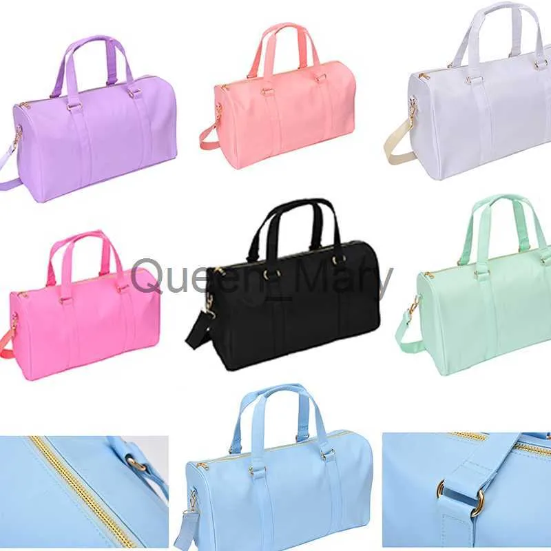 Duffel Bags 2022 New Nylon Foldable Travel Bags Unisex Large Capacity Bag Luggage Women WaterProof Handbags Men Travel Fitness Sport Bags J230815