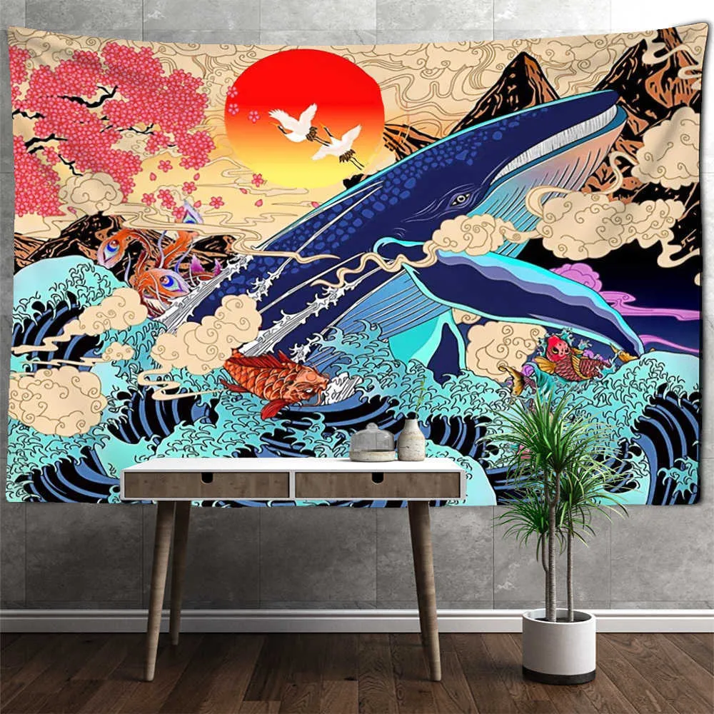 Whale tapestry hotsell