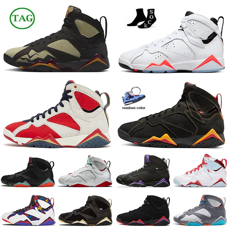 New 7S Men Basketball Shoes University Blue Hare 7 Raptor White Infrared Bordeaux UNC Sapphire Flint Citrus Shimmer Greater China Unisex Sport Trainer Sneakers