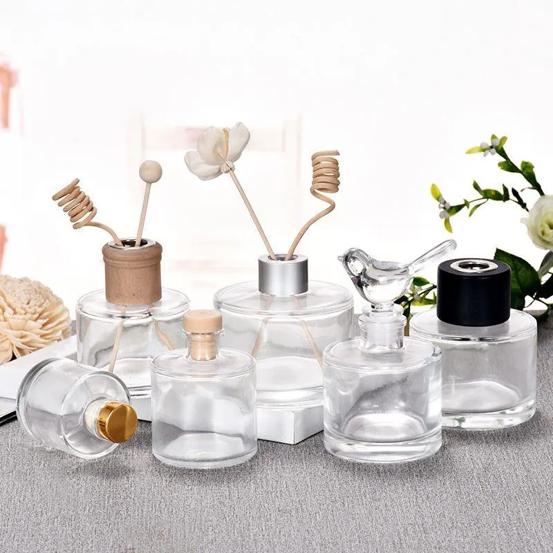 Klarglas Diffusor Flasche Nachfüllbare Diffuser Glas Aromatherapie Behälter