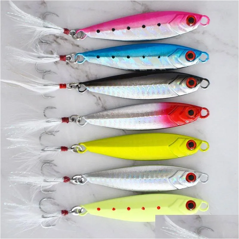 Metal Casting Spoons: Vibrant Fishing Lures for Shore and Sea Bass