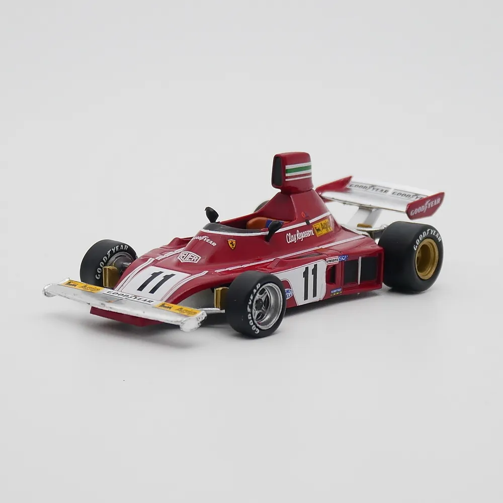 Modelo Diecast Car IXO 1 43 Racing Clay Regazzoni 312 B3 1975 Diecast Car Modelo de Metal Toy Veículo 230814