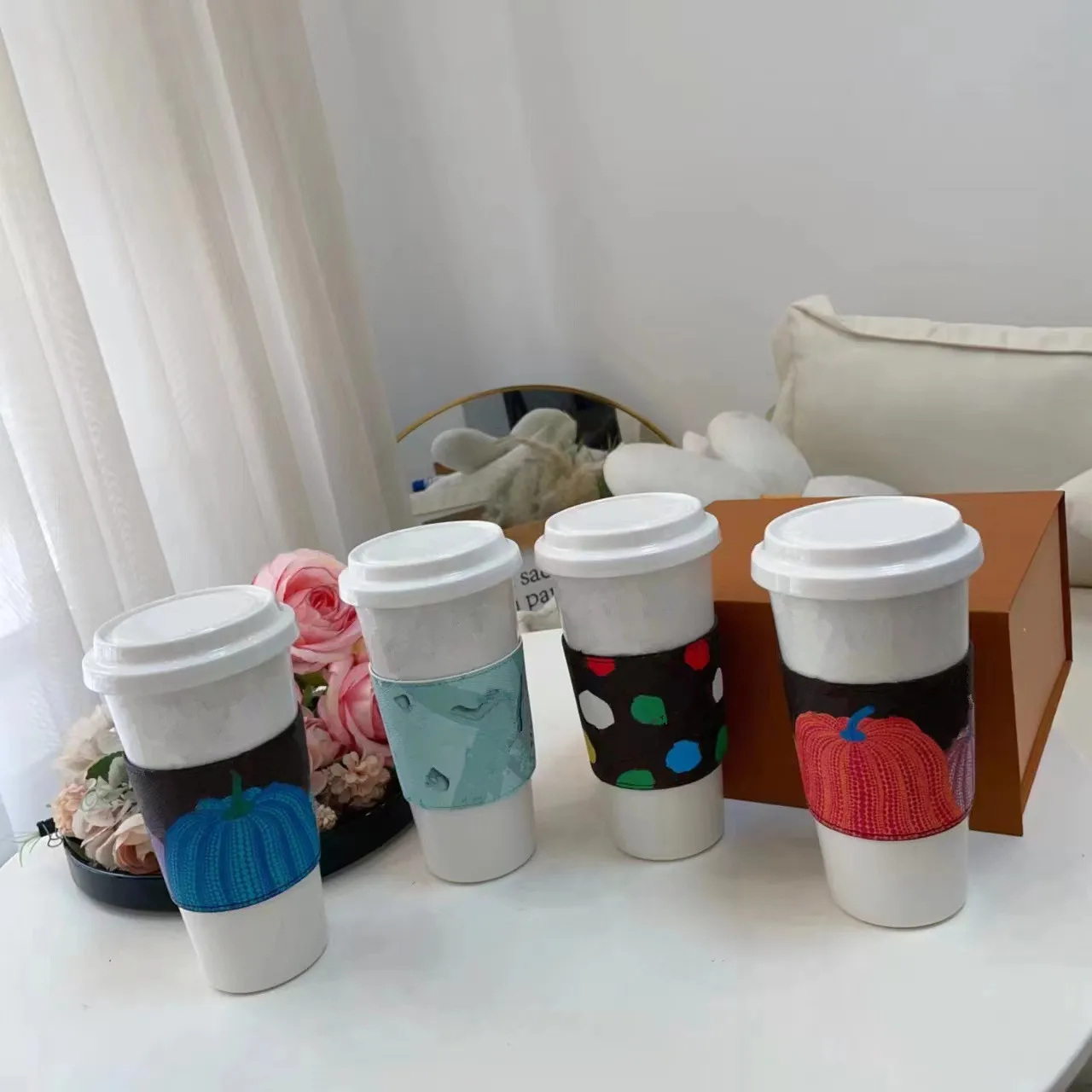 A última xícara de café de 20,3 onças de caneca de luxo, muitas opções de estilo, suporta logotipo personalizado