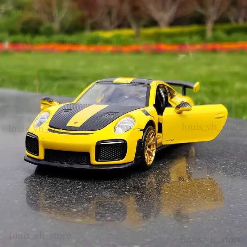 ミニカー MINI GT Porsche 911 GT2 RS Racing Yellow Mini GT Porsche 911 GT2 RS Racing Yellow - YouTube