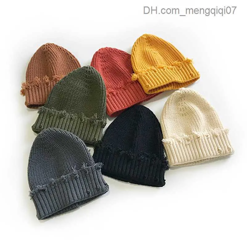 Caps chapéus de inverno adulto chapéu de malha adequado para mulheres e homens com personalidade retrô. 1 Feianos Chapéu de Esqui Infantil para Meggares Z230815