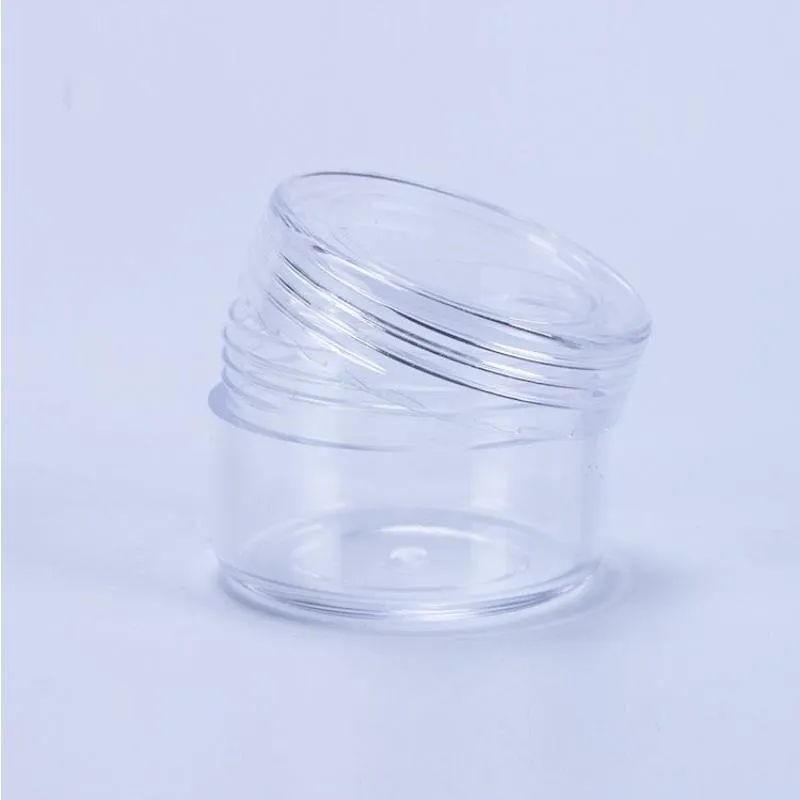 10 Gramos Cosméticos Ollas Frasco Vacío Con Tapas De Plástico