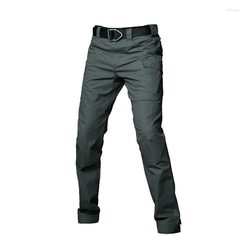 Pantaloni maschili 2023 tattici militari casual cargo combattimento pantaloni cotone ripstop multi tasche da uomo abbigliamento da uomo.