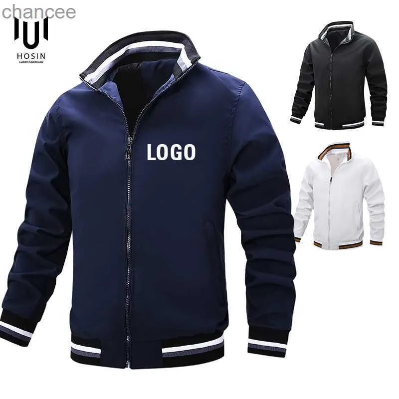 Wholesale Fashion Hoodie Low Moq Custom Race Team Workwear Coats Windbreaker Jacket Mens Varsity Streetwear Jackets Custom HKD230815