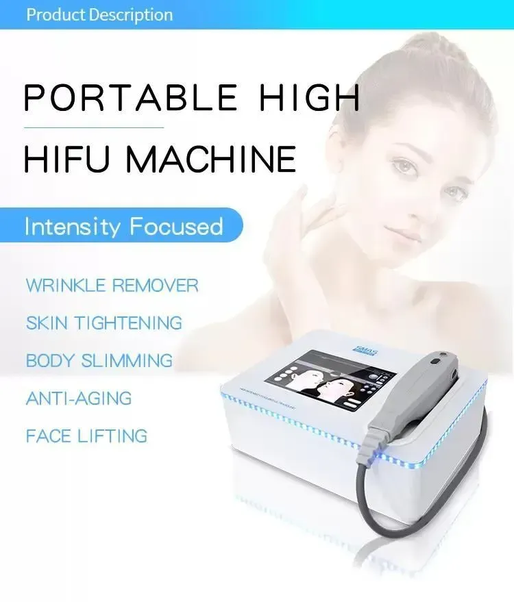 2021 Portable Mini Cost-effective Technology 2D Hifu focused ultrasound Machine For wrinkle removal