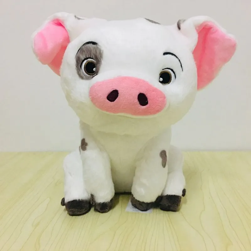 Fabrika Toptan 22cm Moana Peluş Oyuncaklar Sevimli Piggy Pua Animasyon Film Çevre Bebeği Çocuk Hediyeleri