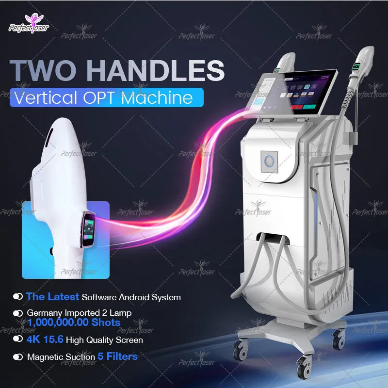 2023 IPL RF Skin Skining Machine Laser IPL ELIGHT DISPOSITIVO DE REMOÇÃO DO CABE