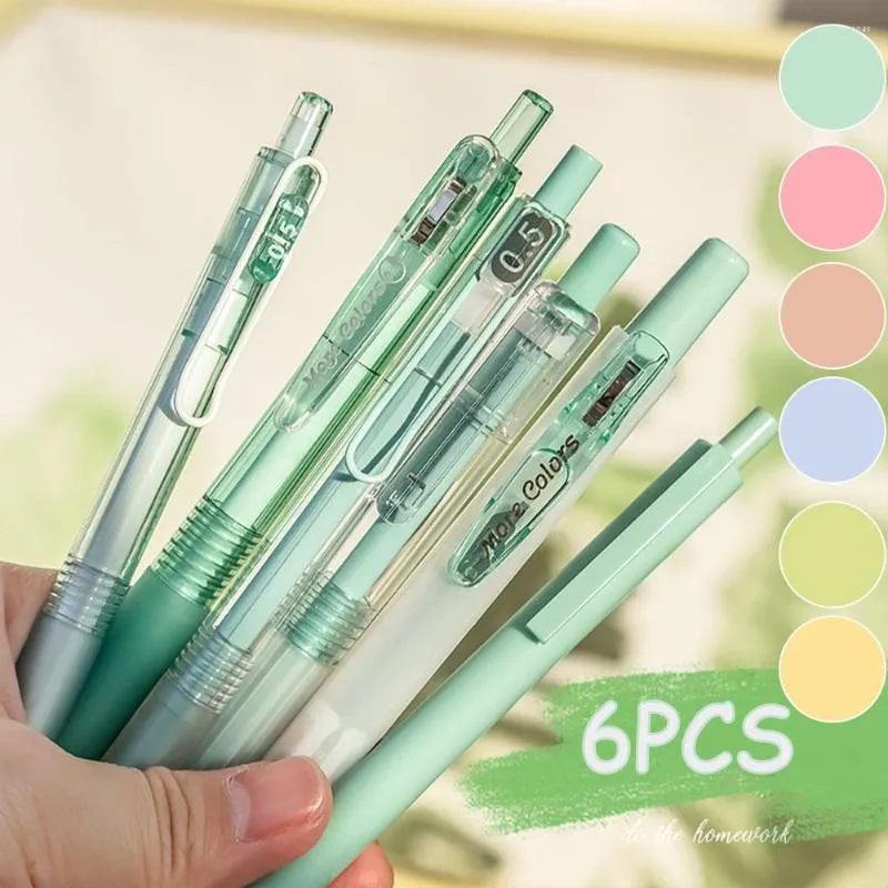 Gel Pen Set Ins Simple Japanese Writing ST0.5mm Nib Students Examination Special Cute Student Office Stationery