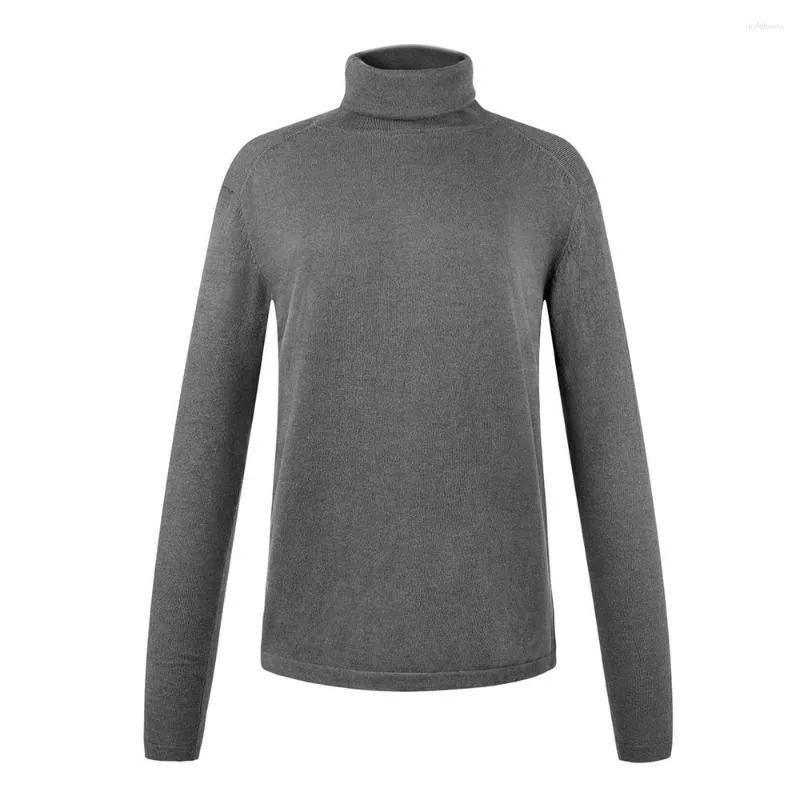 Men's Sweaters Inner Luxury Light Thin Skinny Cotton For Men Women Winter Fashion Turtleneck Pure Color Elastic Long Sleeve Top