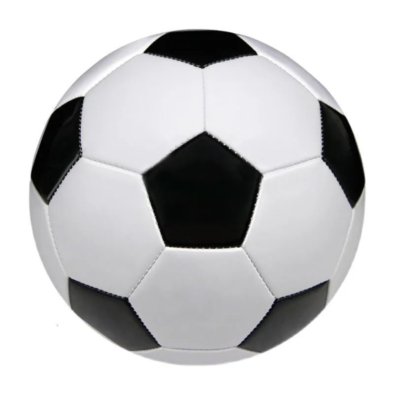 Ballen indoor kinderen/volwassenen voetbal klein voetbal veilig speelgoed voor kinderen oefenen babyhandgreep zwart witte bal peuter game soft pvc 230815