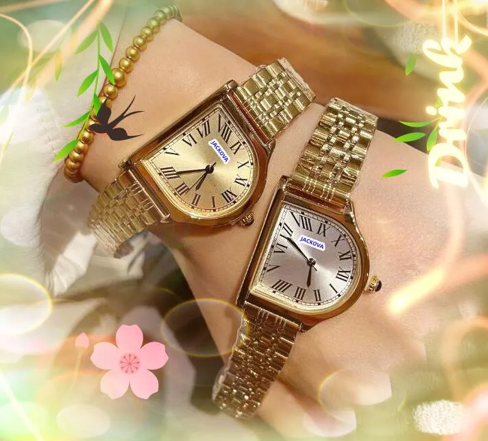 Specialform Romerska nummer Tank Dial Quartz Movement Watch Women Classic Popular Style Bus.