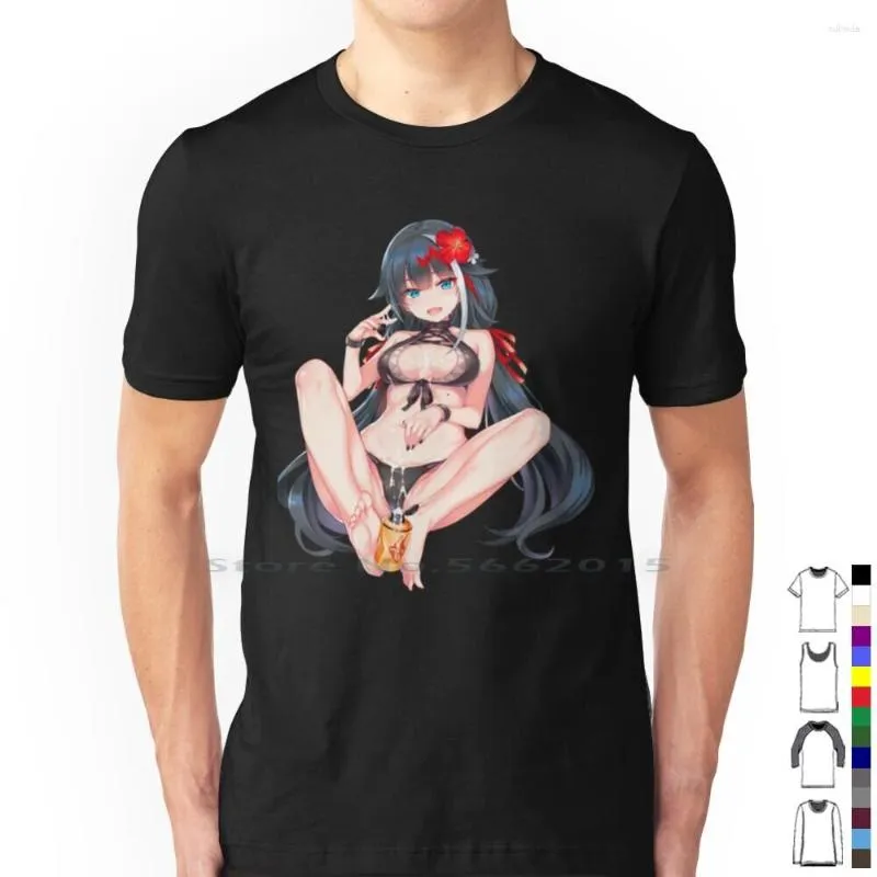 Мужские рубашки T Azur Lane Deutschland рубашка хлопок hentai Haven com overflow redo из целителя