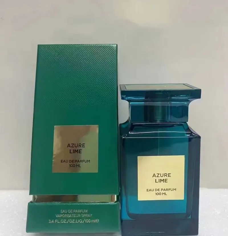 Women Ford Pertme Style New Azure Lime Eau Parfum 50ml 100ml Parfum Parfum دائمة الرائحة الطبيعية رذاذ امرأة شحن سريع الشحن