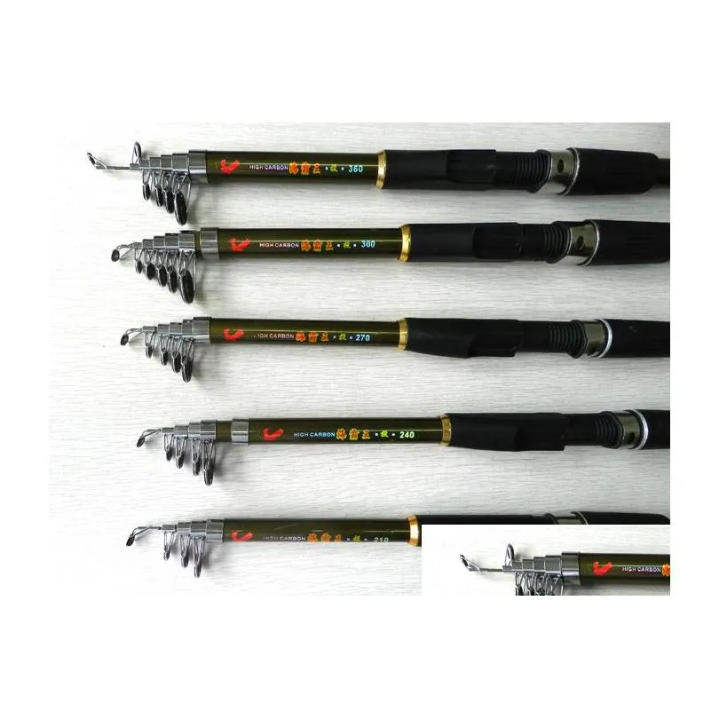 Telescopic Carbon Travel Fishing Rod Saltwater High Quality Tackle For  Fishing, Fishing And Outdoor Sports 2.1M 3.6M Length Fr901 E Drop Delivery  DH3Z1 From Nalyone, $91.25