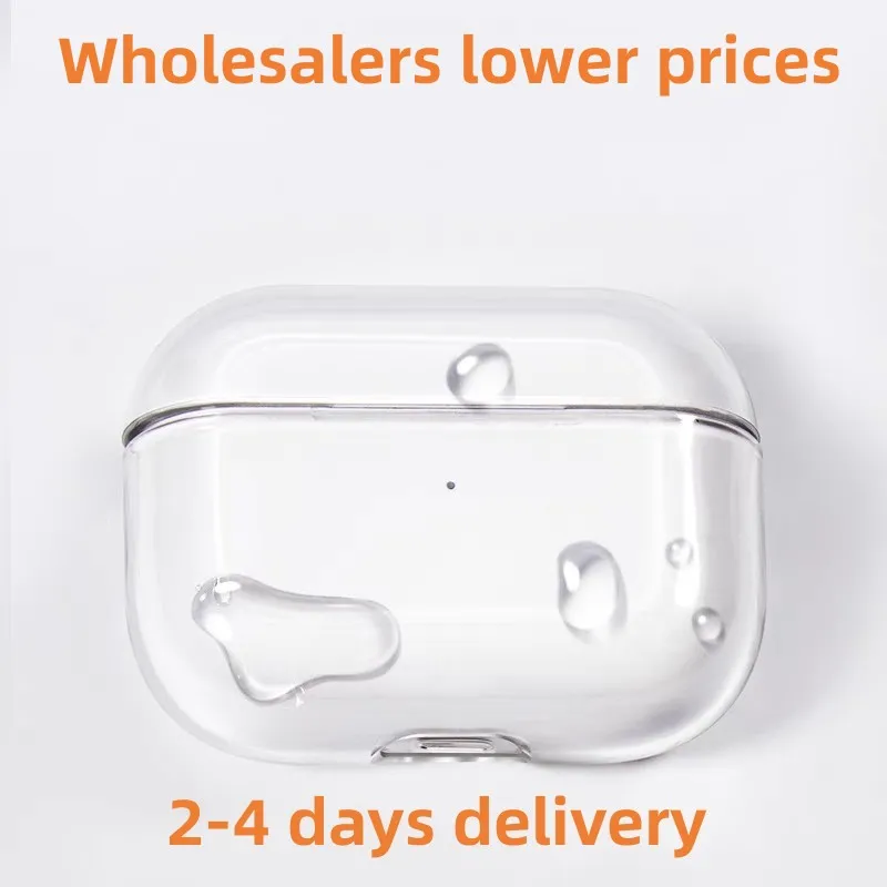 Voor Air Pods Pro 2 2e generatie 3 Hoofdtelefoon Schokbestendige Case Accessoires Solid Silicone Leuke beschermende oortelefoon Cover draadloos laadkas