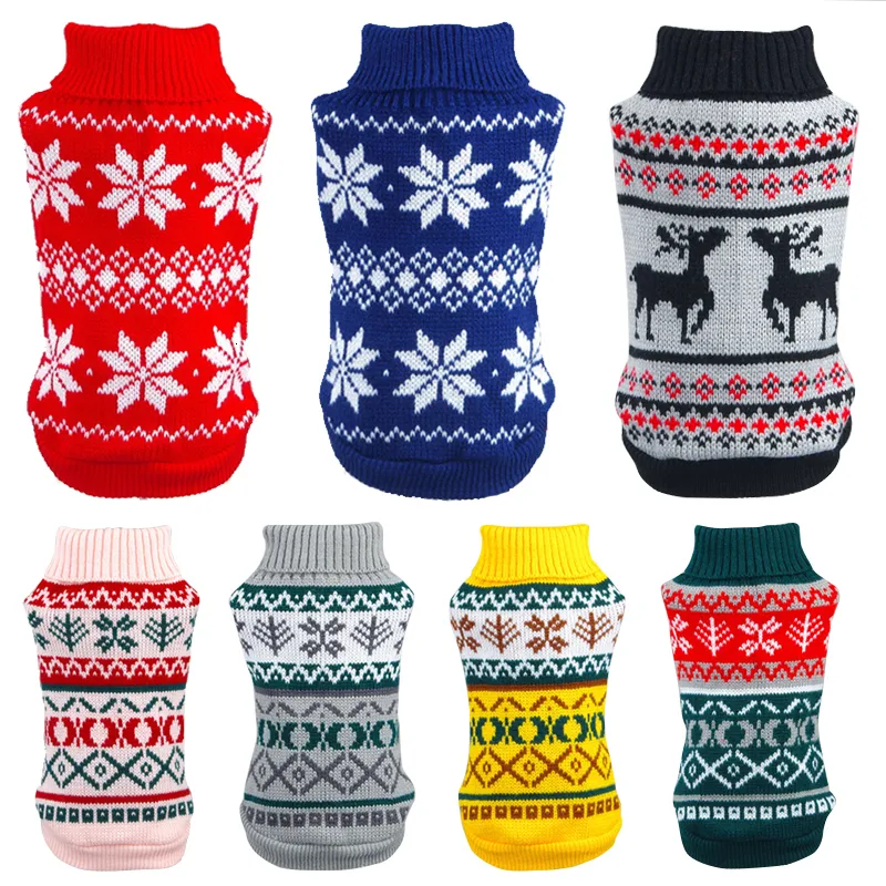 Одежда для собак зимняя собачья одежда чихуахуа мягкий щенок котенок высокий воротник с твердым цветом дизайнерский свитер для любимых собак кошки 230815
