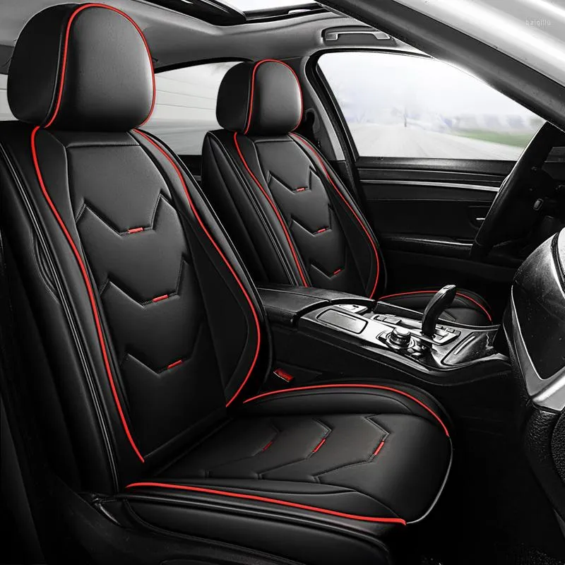 Car Seat Covers CRLCRT Leather Universal Cover For Lifan All Models 320 620 820 X50 720 X80 520 X60 Accessories Auto Styling