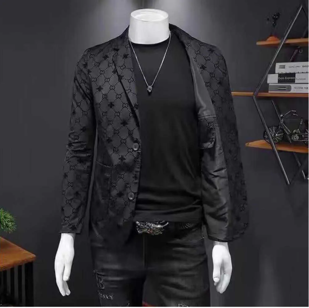 Spring Autumn New Men's Jackets Blazer Fashion Slim Casual Brand Mens Suit Designer Ytterkläder