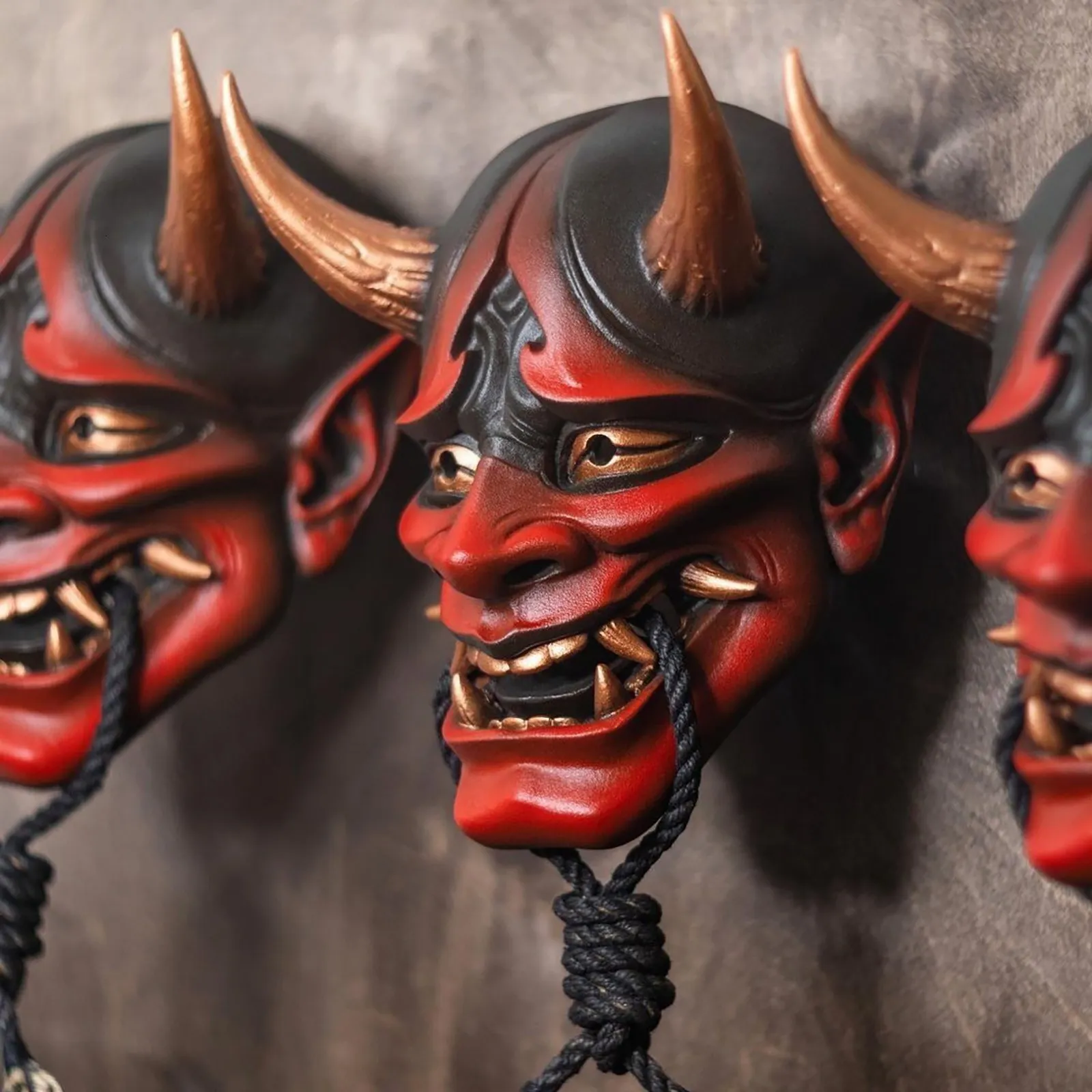 Halloween Toys Samurai Oni Mask Japanese Cosplay Latex Demon Face Cover  Costume Party from Dhgate Halloween Toys - price 33.14, image size:1600x1600
