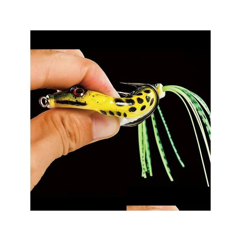 Lifelike Frog Micro Fishing Lures Set With Soft Plastic Bait Top,  Crankbait, Minnow Popper Tackle, Bass And Snakehead Catcher Drop Dhu0V From  Nalyone, $0.7