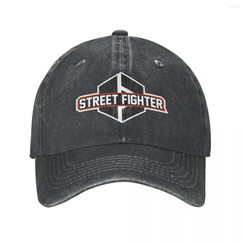 Berets Street Fighter 6 Game Logo Attività di alta qualità Attività Snapback Hat Fashi