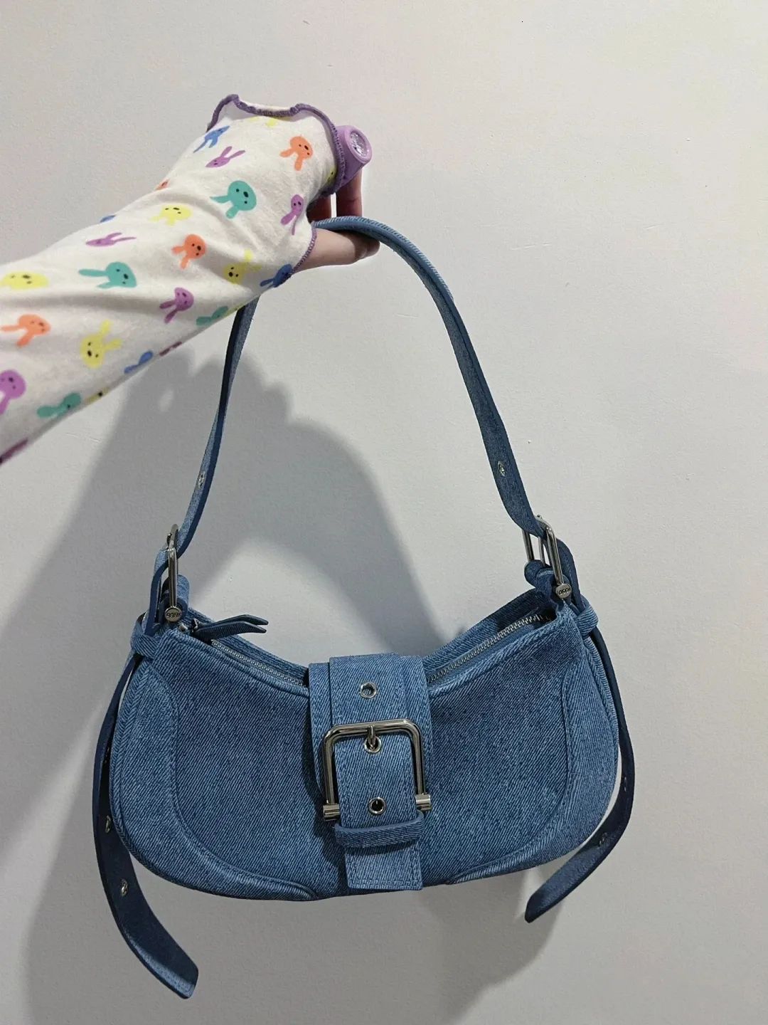 DHgate.com:Osoi Denim Hobo Bag, Multi-Functional Shoulder