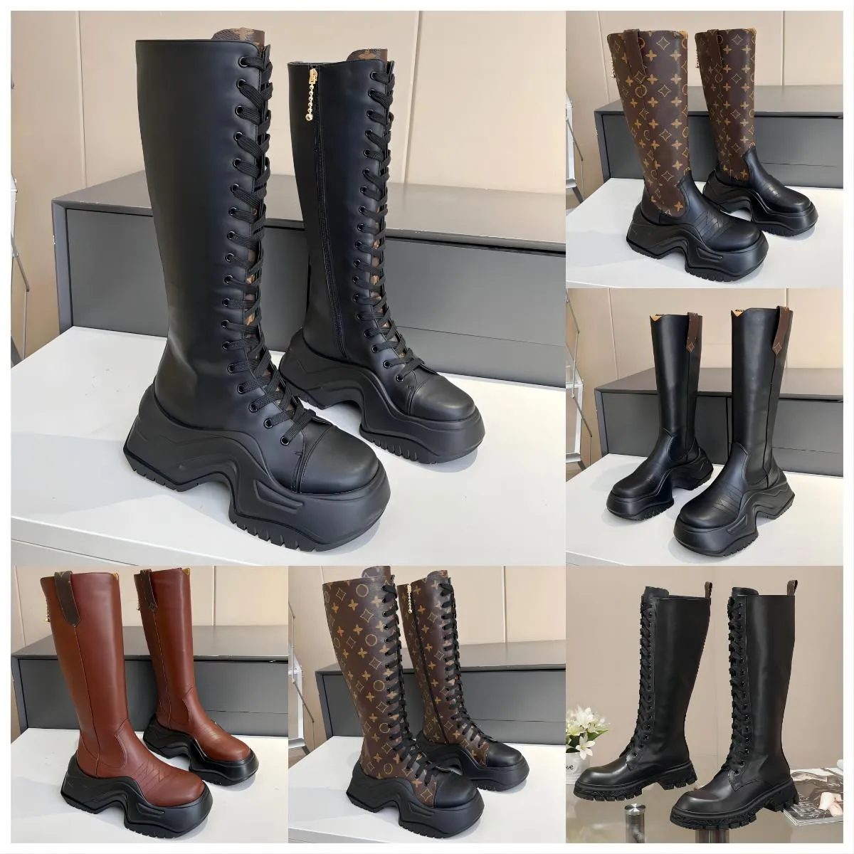 Archlight 2.0 Boot Botas de diseñador Mujer Gamuza Piel De Becerro Plataforma de lujo Suela gruesa Botines del desierto Zapato