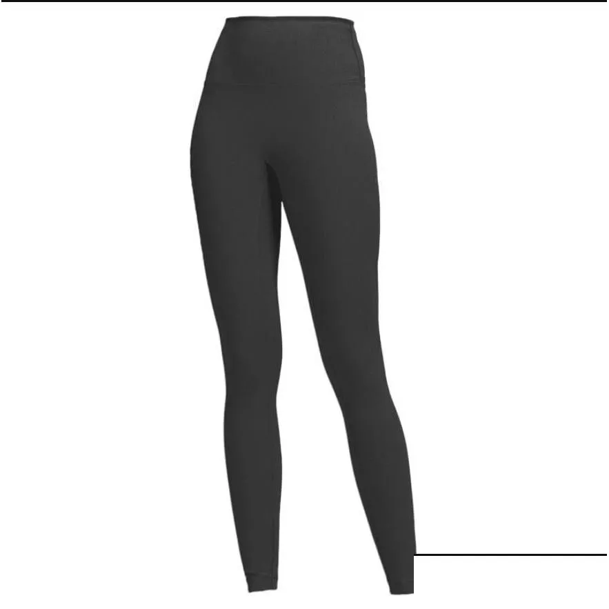 Yoga outfit Afk-Lu Designer Leggings for Women Running Tights Athletic Clothes Sport Gym Fitness Pants Warm Winter Autumn Leggin DHXP5