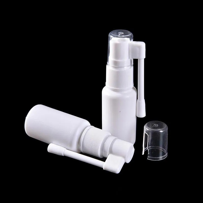 Portable Nose Atomizer With 360 Degree Rotation Sprayer white plastic nasal pump mist Spray bottles nose empty 10ml Dlqfm