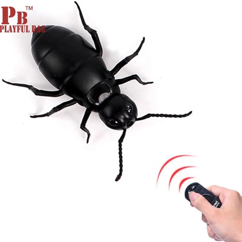 Electricrc Dieren Foreign Remote Control Toy Prank Ant Tricky Creative Electronic Infrared Sensor Simulation Model of PET 230814