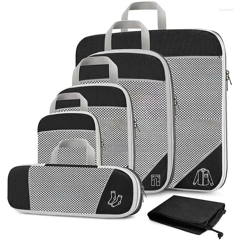 Depolama Çantaları Seyahat Organizatör Çantası Yüksek Kaliteli Bavul Taşınabilir Bagaj Giysileri Ayakkabı Düzenli Tesba Paketleme Set Kılıfları