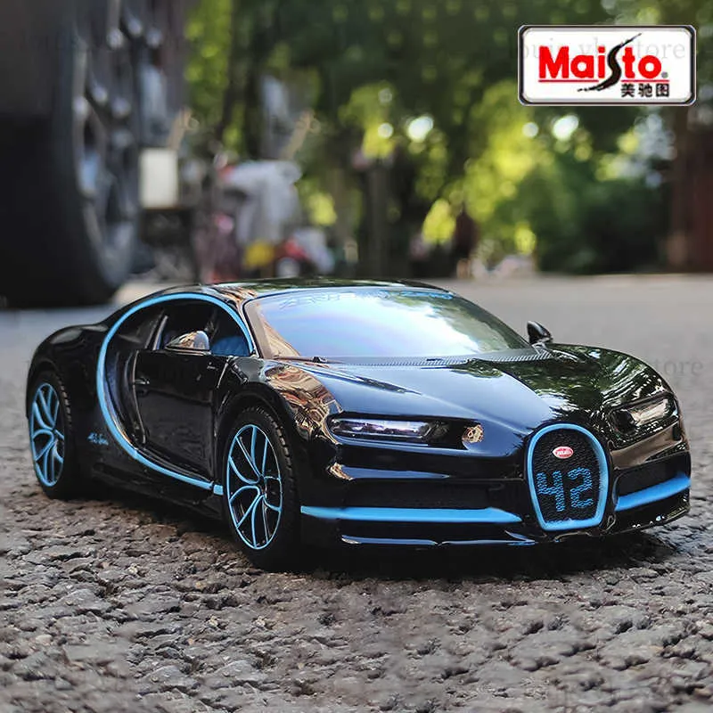 Maisto 1 24 Bugatti ron Divo Supercar Alloy Car Model Diecasts Toy Vehicles Collect Car Toy Boy Birthday gifts T230815