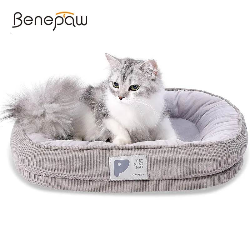 Other Cat Supplies Benepaw Comfortable Pet Bed Indoor Anti Slip Bottom Removable Dog Machine Washable Soft Durable Puppy Kitty Cushion Sofa 230815