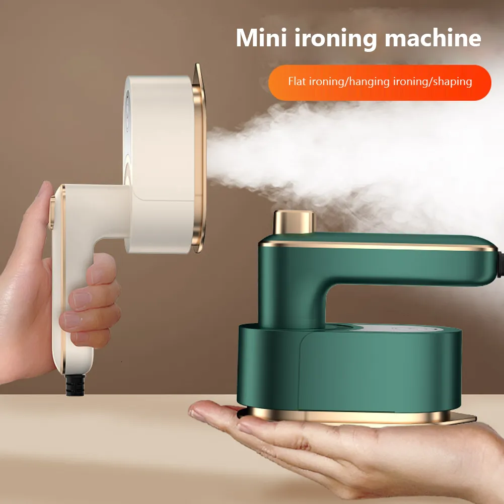 Irons elétricos mini a vapor de ferro a vapor portátil a vapor portátil a vapor de roupas de vapor seco e molhado Máquina de passar para viajar em casa/eu/AU 230814