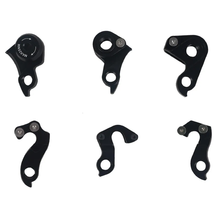 Bike Stems Cycling Rear Derailleur Hanger 135x9mm 142x12mm hook with axle thru Mountain MTB Frame Lug Screws alloy Bicycle parts 230815