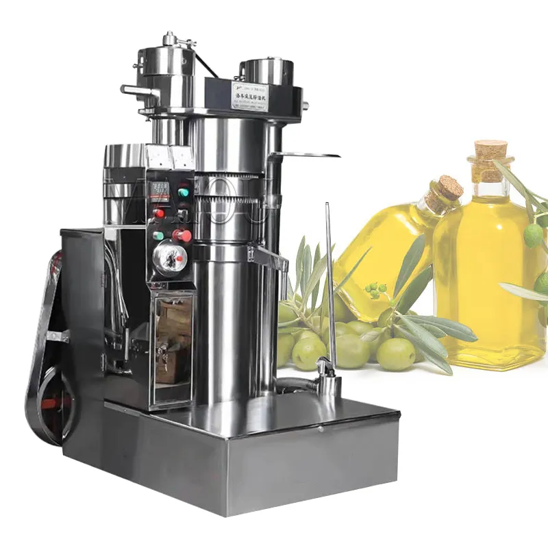 Máquina De Aceite En Frío Press De Aceite Hidráulico Automático