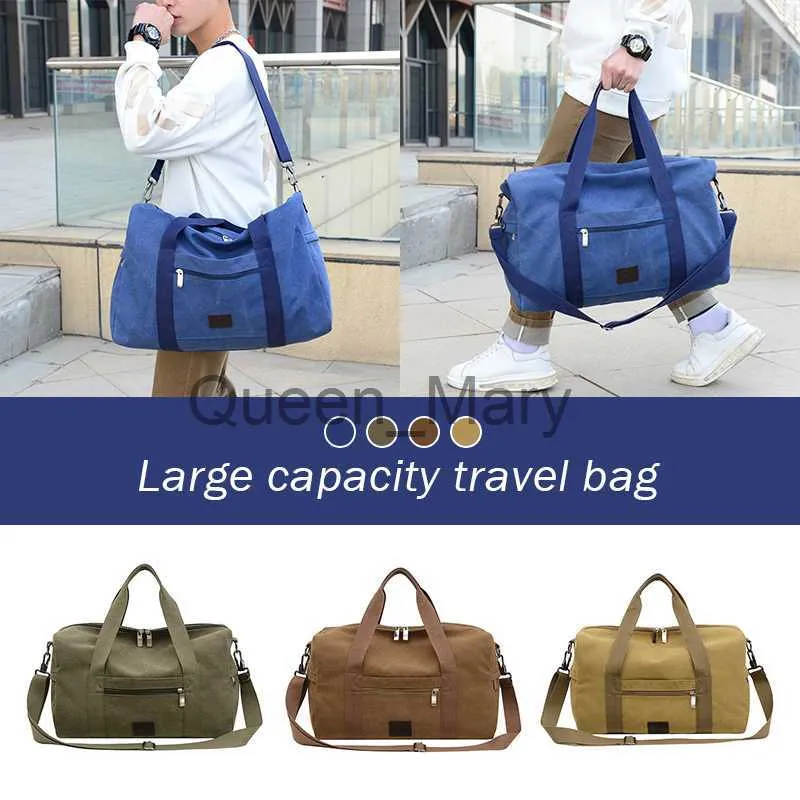 أكياس القراصنة القراصنة للرجال الرياضة الرياضية الكبيرة كيس المقصورة Holdall Holdall Holdall Travel Weekend Bag Bag Bag Canvas Bag J230815